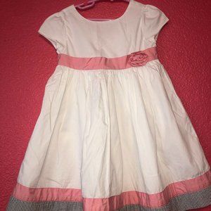 White toddlers dress